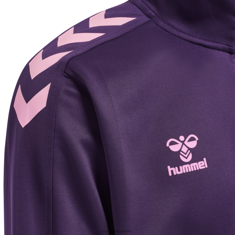 se Hummel män hmlcore xk halv zip poly sweat LL40V916 \"tröja med halv dragkedja\"