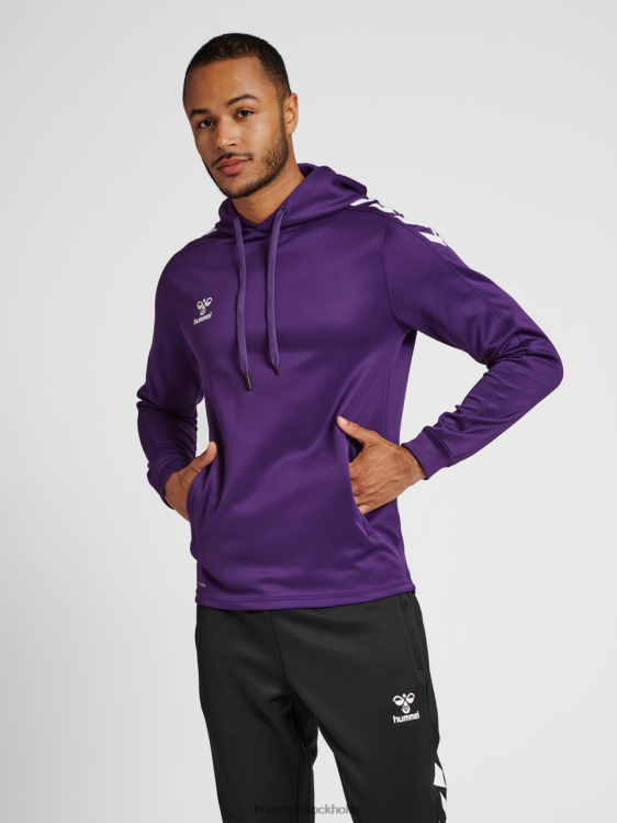 se Hummel män hmlcore xk poly sweat hoodie LL40V835 "svett hoodie"