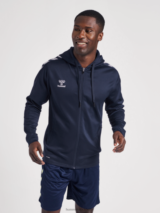 se Hummel män hmlcore xk poly zip hood sweat LL40V517 "luvtröja"