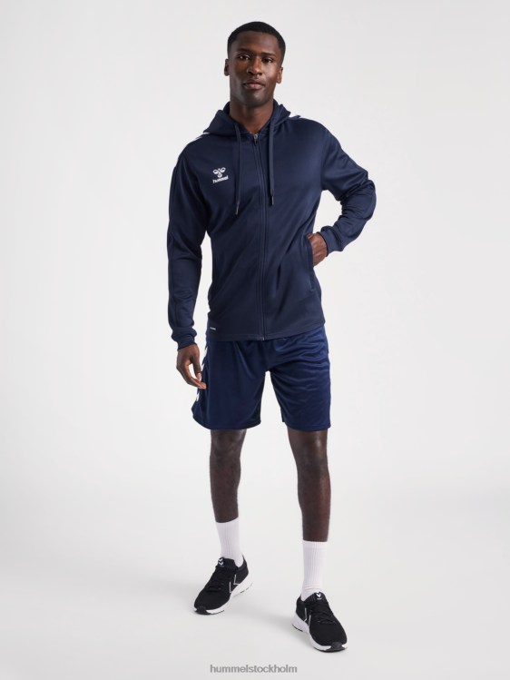 se Hummel män hmlcore xk poly zip hood sweat LL40V517 \"luvtröja\"
