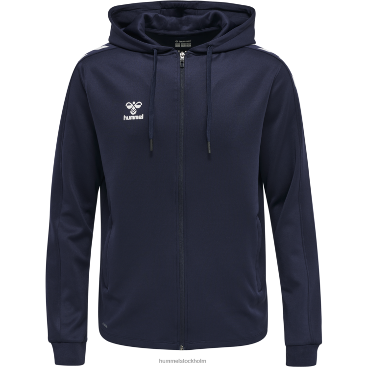 se Hummel män hmlcore xk poly zip hood sweat LL40V517 \"luvtröja\"