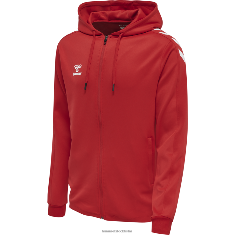 se Hummel män hmlcore xk poly zip hood sweat LL40V527 \"luvtröja\"