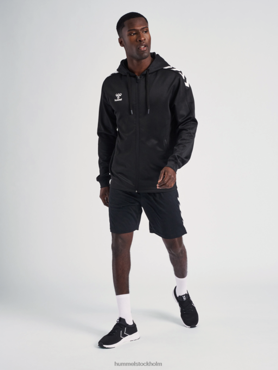 se Hummel män hmlcore xk poly zip hood sweat LL40V555 \"luvtröja\"