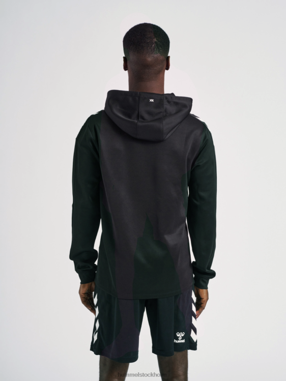 se Hummel män hmlcore xk poly zip hood sweat LL40V555 \"luvtröja\"