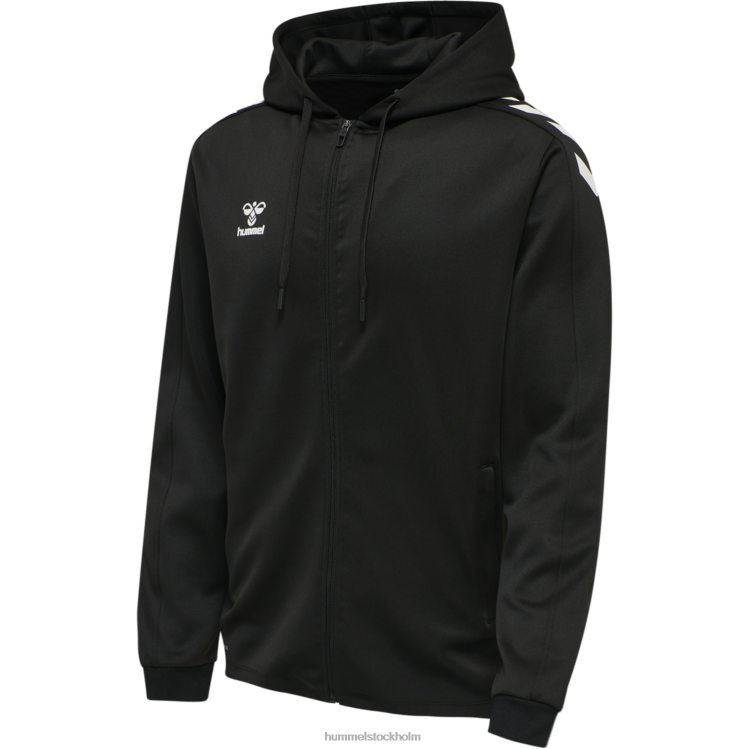 se Hummel män hmlcore xk poly zip hood sweat LL40V555 \"luvtröja\"