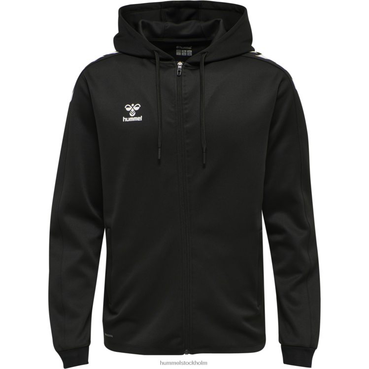 se Hummel män hmlcore xk poly zip hood sweat LL40V555 \"luvtröja\"