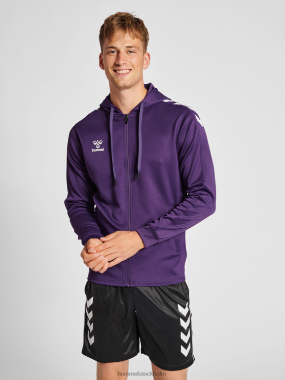 se Hummel män hmlcore xk poly zip hood sweat LL40V759 "luvtröja"
