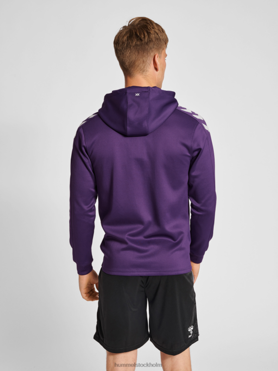 se Hummel män hmlcore xk poly zip hood sweat LL40V759 \"luvtröja\"