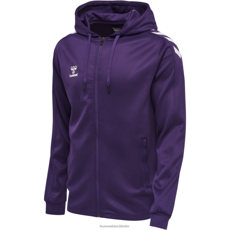 se Hummel män hmlcore xk poly zip hood sweat LL40V759 \"luvtröja\"