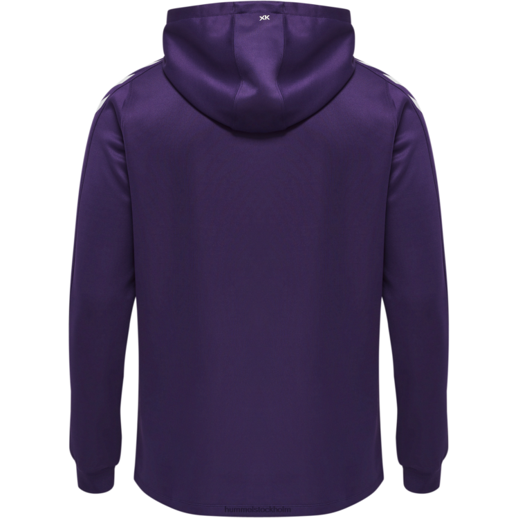se Hummel män hmlcore xk poly zip hood sweat LL40V759 \"luvtröja\"