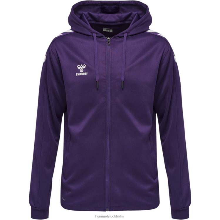 se Hummel män hmlcore xk poly zip hood sweat LL40V759 \"luvtröja\"