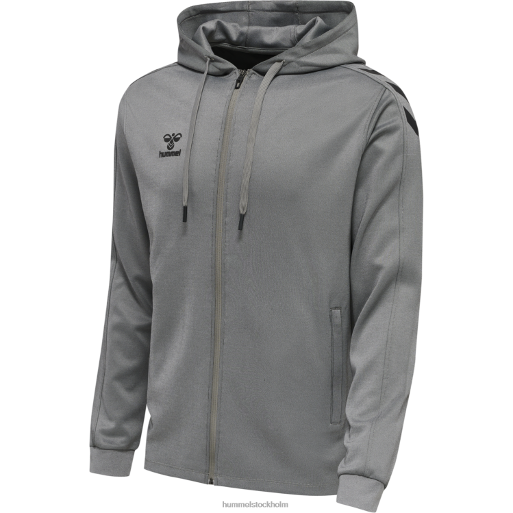 se Hummel män hmlcore xk poly zip hood sweat LL40V764 \"luvtröja\"