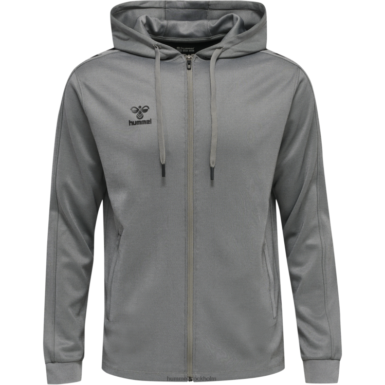 se Hummel män hmlcore xk poly zip hood sweat LL40V764 \"luvtröja\"