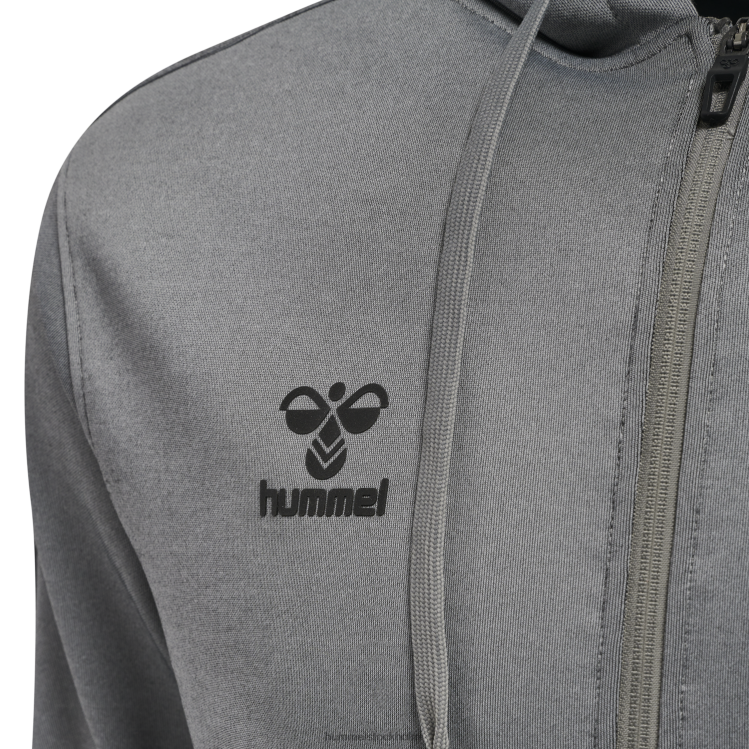 se Hummel män hmlcore xk poly zip hood sweat LL40V764 \"luvtröja\"