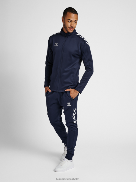 se Hummel män hmlcore xk poly zip sweat LL40V1026 \"tröja\"