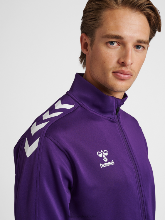 se Hummel män hmlcore xk poly zip sweat LL40V502 \"tröja\"