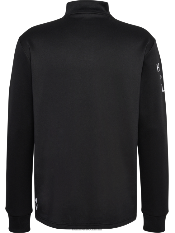 se Hummel män hmlcourt halv zip l/s LL40V193 \"halv dragkedja\"