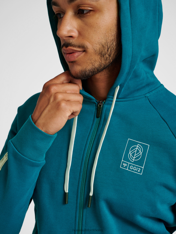 se Hummel män hmlgg12 hoodie med dragkedja LL40V1164 \"huvtröja med dragkedja\"