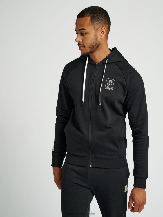 se Hummel män hmlgg12 hoodie med dragkedja LL40V1213 "huvtröja med dragkedja"