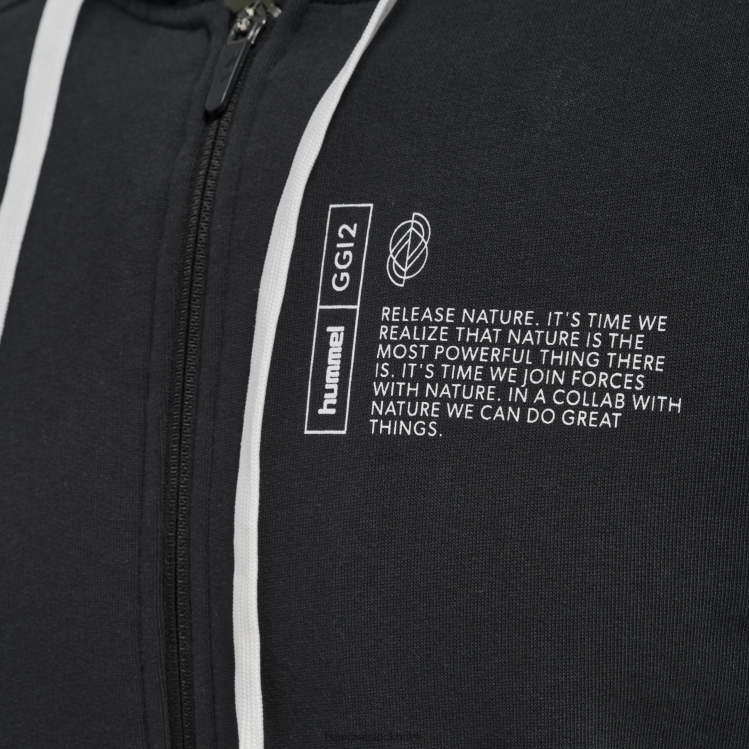se Hummel män hmlgg12 hoodie med dragkedja LL40V1213 \"huvtröja med dragkedja\"
