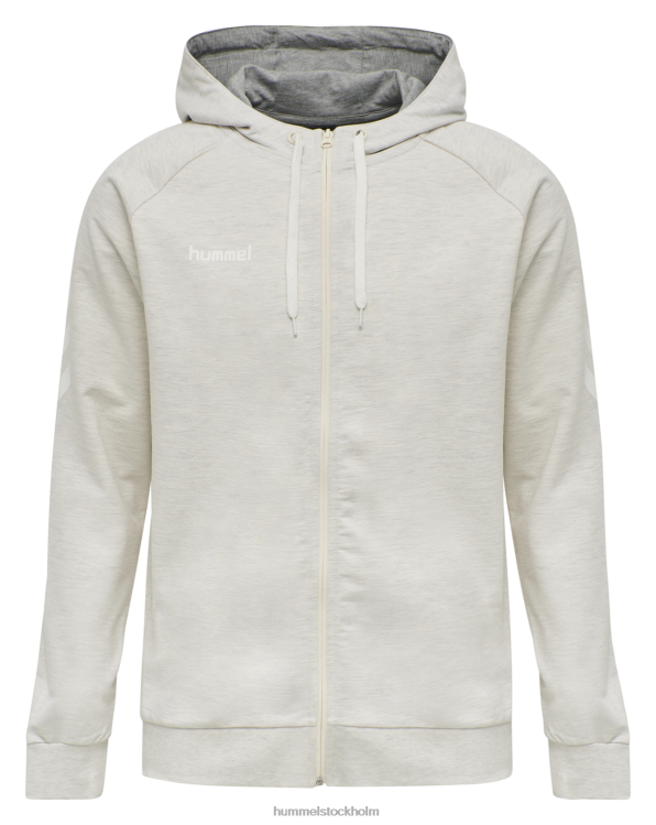 se Hummel män hmlgo hoodie i bomull med dragkedja LL40V1134 \"Kläder\"