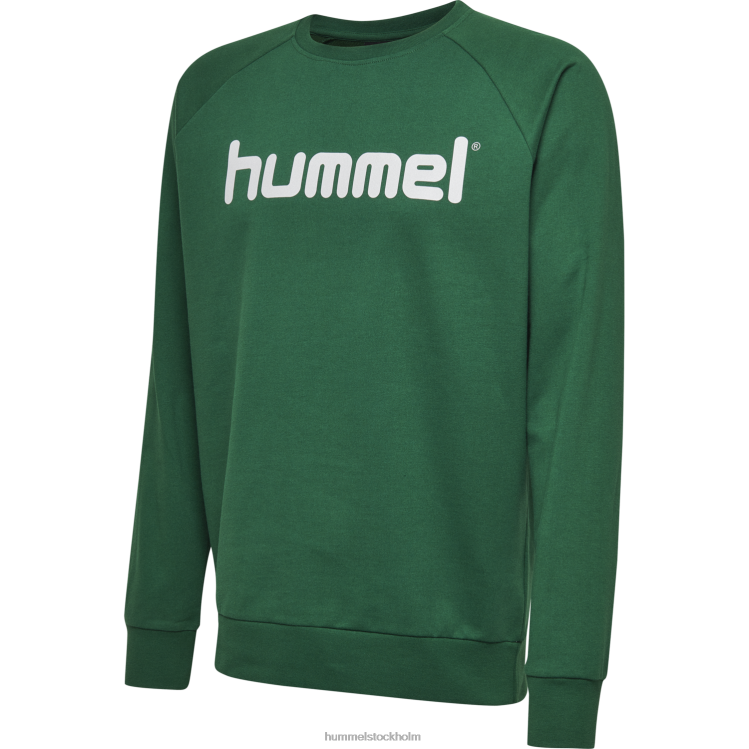 se Hummel män hmlgo sweatshirt med logotyp i bomull LL40V1460 \"Kläder\"