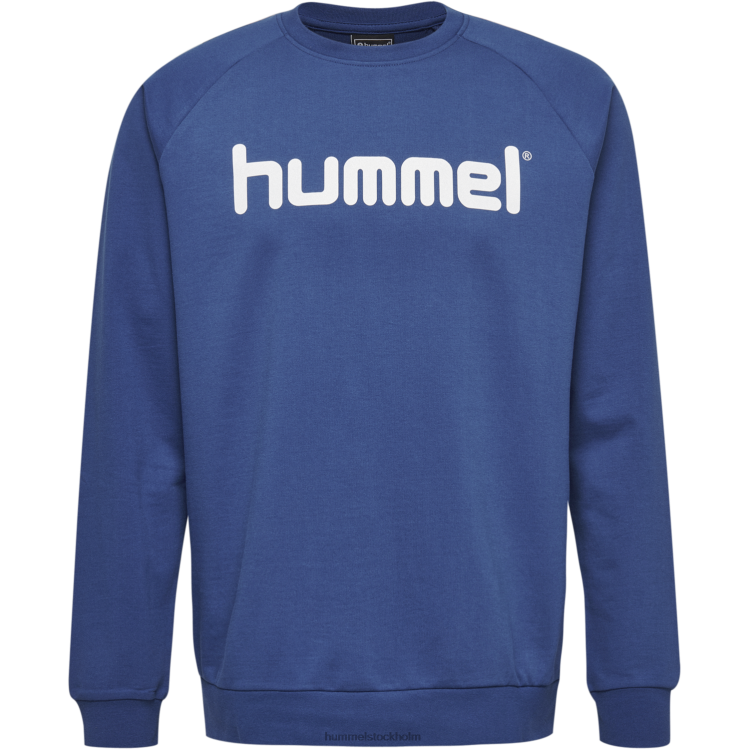 se Hummel män hmlgo sweatshirt med logotyp i bomull LL40V1472 \"Kläder\"