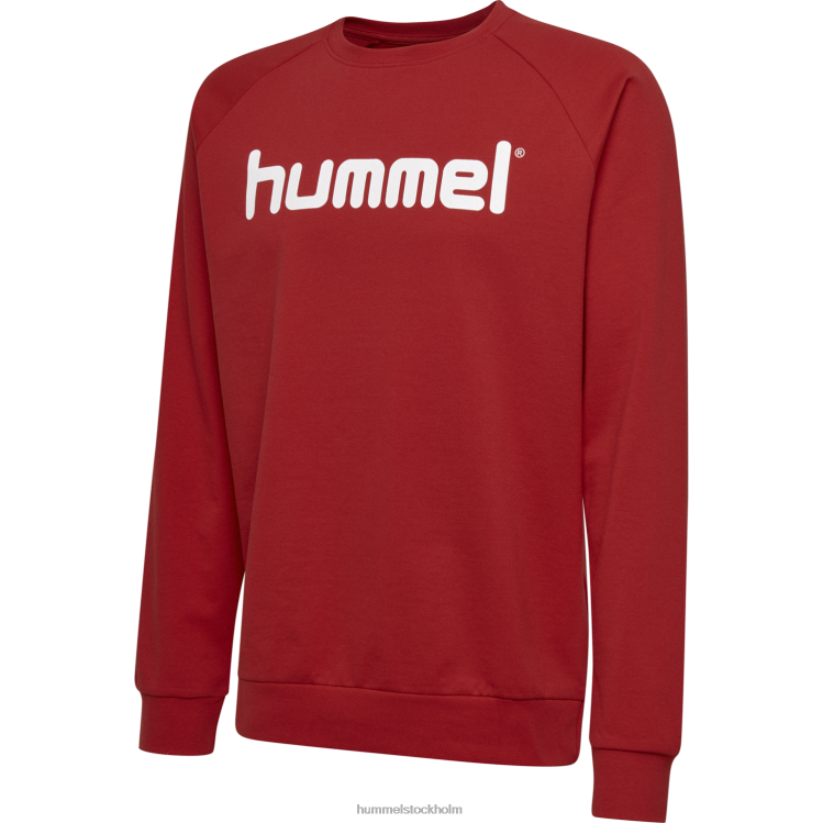 se Hummel män hmlgo sweatshirt med logotyp i bomull LL40V1475 \"Kläder\"