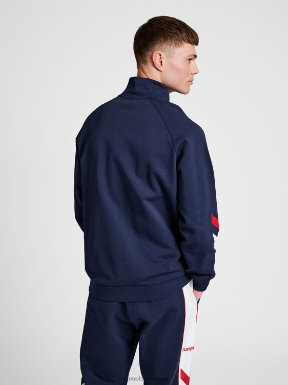 se Hummel män hmlic durban sweatshirt med halv zip LL40V1358 \"tröja med halv dragkedja\"