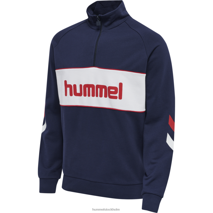 se Hummel män hmlic durban sweatshirt med halv zip LL40V1358 \"tröja med halv dragkedja\"