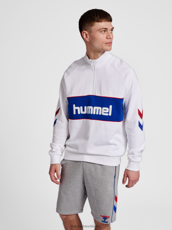 se Hummel män hmlic durban sweatshirt med halv zip LL40V696 "tröja med halv dragkedja"