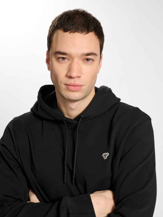 se Hummel män hmlic fred hoodie LL40V179 \"luvtröja\"