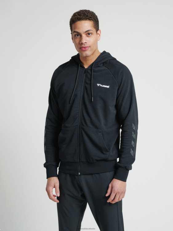 se Hummel män hmlisam hoodie med dragkedja LL40V1331 "huvtröja med dragkedja"