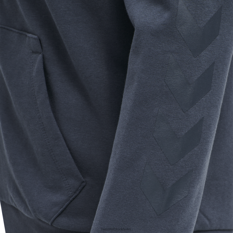 se Hummel män hmlisam hoodie med dragkedja LL40V1583 \"huvtröja med dragkedja\"