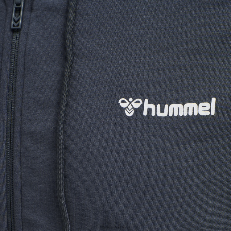 se Hummel män hmlisam hoodie med dragkedja LL40V1583 \"huvtröja med dragkedja\"