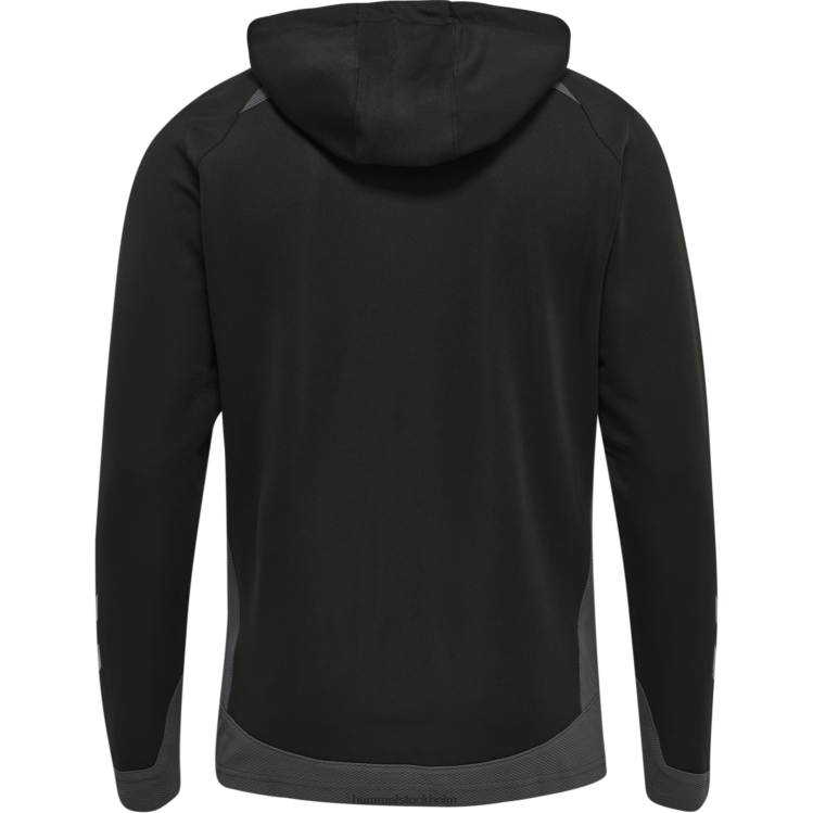 se Hummel män hmllead poly hoodie LL40V1245 \"luvtröja\"