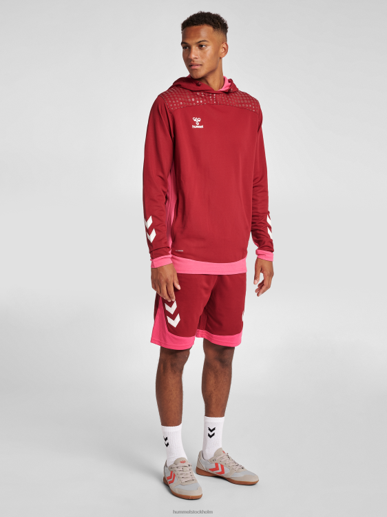 se Hummel män hmllead poly hoodie LL40V1302 \"luvtröja\"