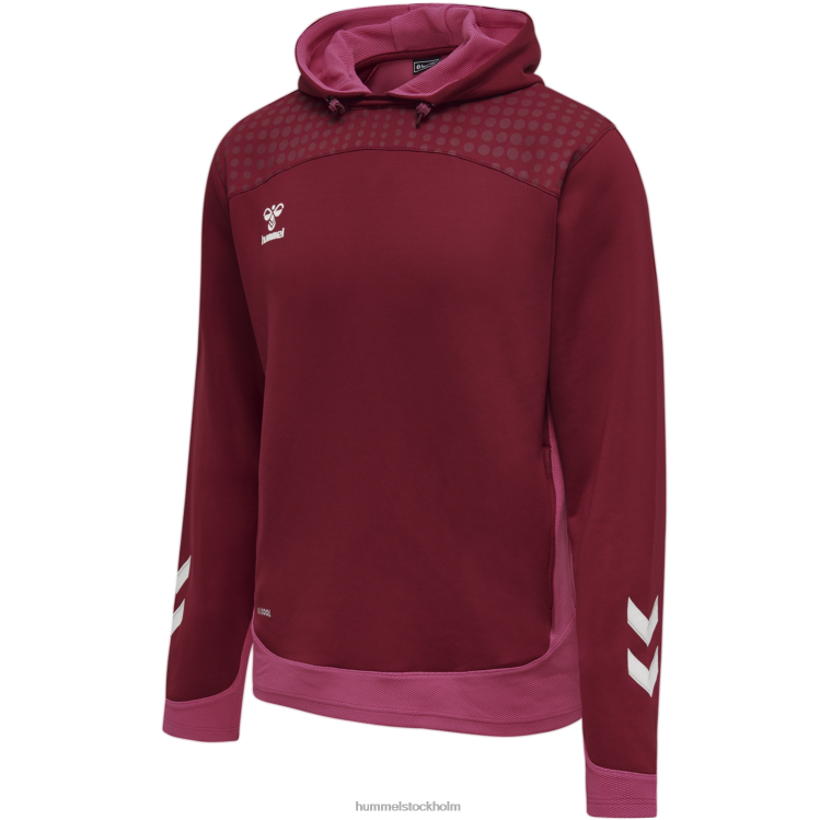 se Hummel män hmllead poly hoodie LL40V1302 \"luvtröja\"