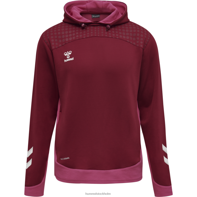 se Hummel män hmllead poly hoodie LL40V1302 \"luvtröja\"