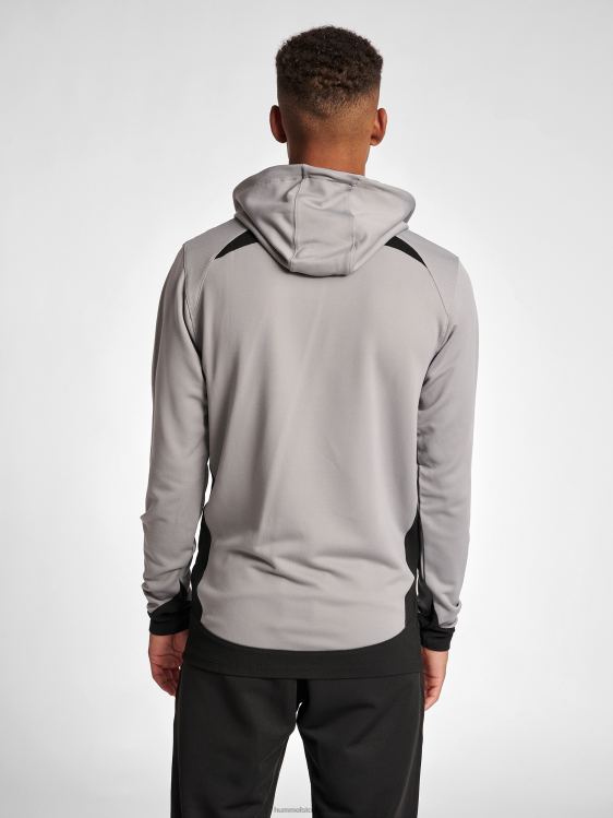 se Hummel män hmllead poly hoodie LL40V1304 \"luvtröja\"