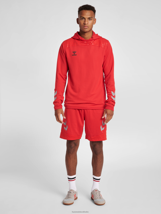 se Hummel män hmllead poly hoodie LL40V1317 \"luvtröja\"