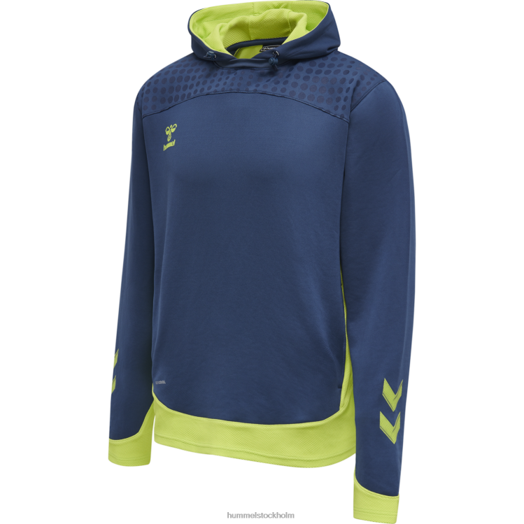 se Hummel män hmllead poly hoodie LL40V1320 \"luvtröja\"