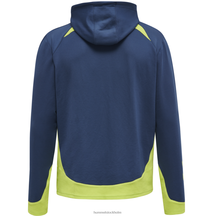 se Hummel män hmllead poly hoodie LL40V1320 \"luvtröja\"