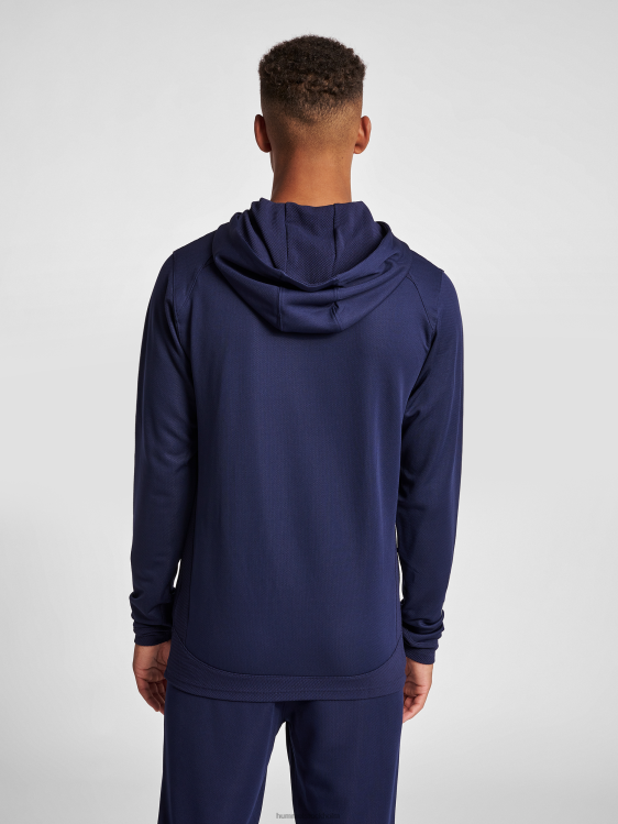 se Hummel män hmllead poly hoodie LL40V1485 \"luvtröja\"