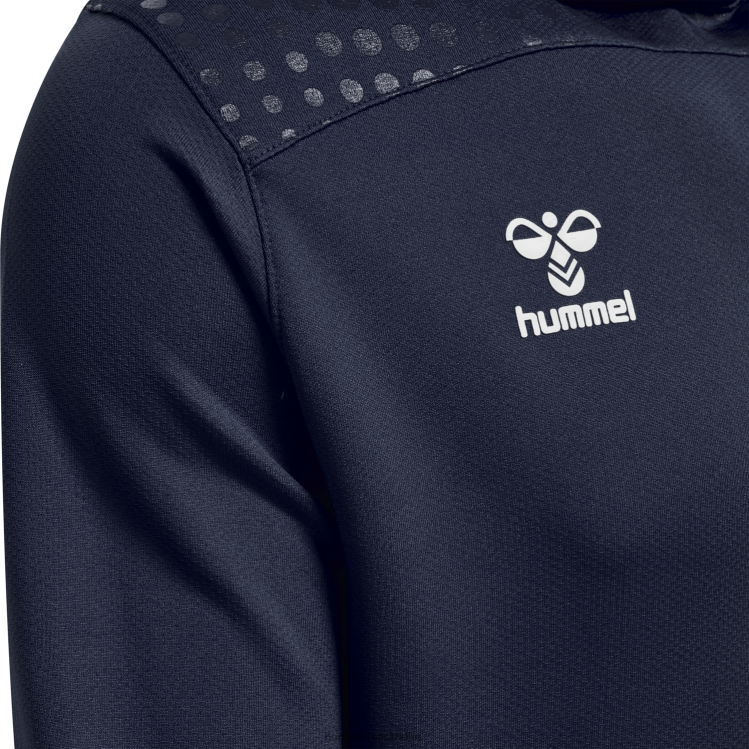 se Hummel män hmllead poly hoodie LL40V1485 \"luvtröja\"