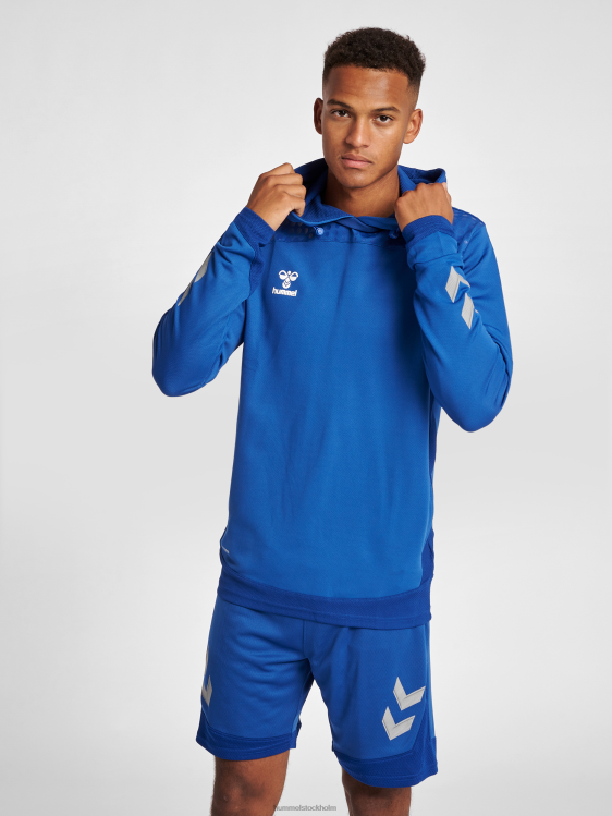 se Hummel män hmllead poly hoodie LL40V1490 "luvtröja"