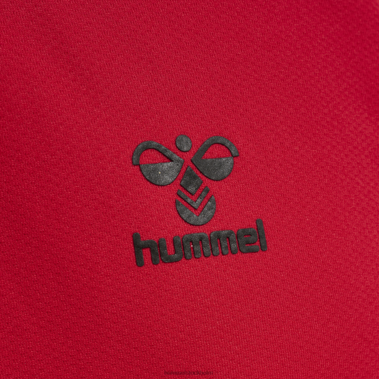 se Hummel män hmllead poly hoodie med dragkedja LL40V1563 \"luvtröja\"