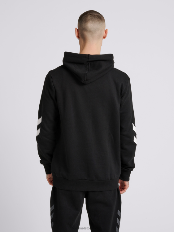 se Hummel män hmllegacy hoodie med dragkedja LL40V1605 \"huvtröja med dragkedja\"