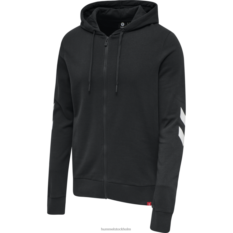 se Hummel män hmllegacy hoodie med dragkedja LL40V1605 \"huvtröja med dragkedja\"