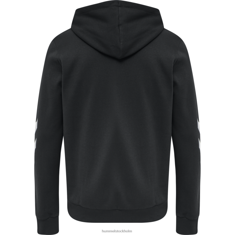 se Hummel män hmllegacy hoodie med dragkedja LL40V1605 \"huvtröja med dragkedja\"